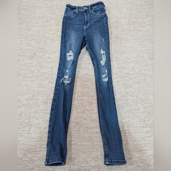 3/$12 Distressed Skinny Jean Legging - Picture 3 of 12